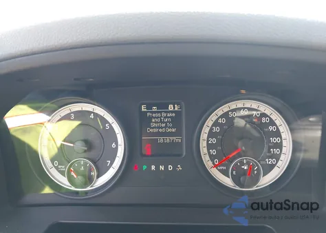 2013 Ram 1500 Slt из США, поврежденный, VIN 1C6RR6GG1DS597146